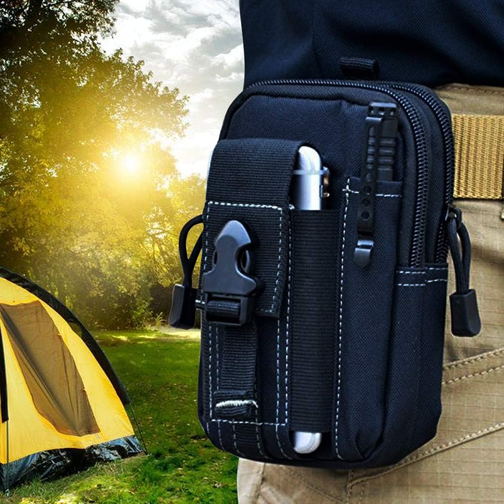 Hunting Outdoor Gear - Taktische Molle-Gürteltasche, Militär-Hüfttasche, EDC-Werkzeug-Organizer, Telefonholster-Halter für