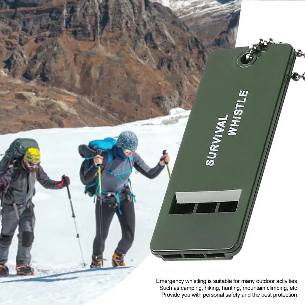 Hunting Outdoor Gear - Hochwertige 3-Frequenz-Pfeife für den Außenbereich, Notfall-Überlebenspfeife