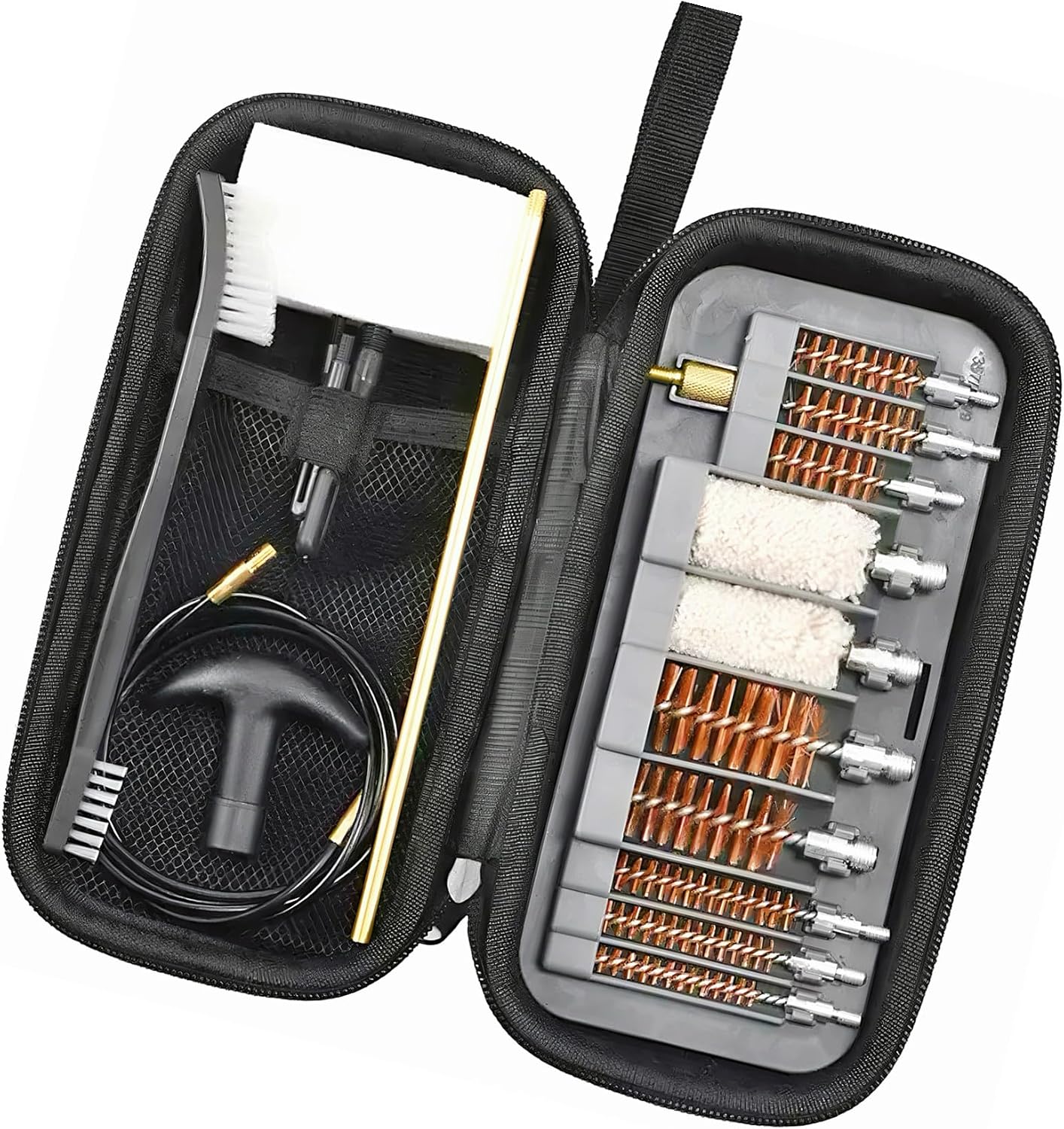Hunting & Outdoor Supplies Vanderbijlpark - (20-teiliges, Messing) Universelles Multi-Kaliber-Waffenreinigungsset für Handfeuerwaffen