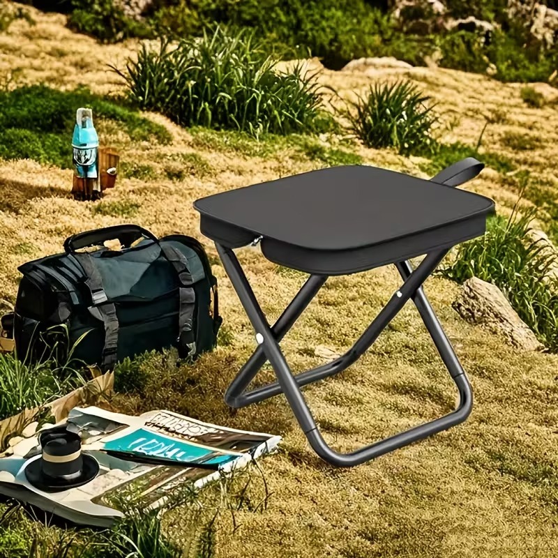 Outdoor Hunting Chair - Tragbarer, faltbarer Rucksackhocker, leichter Camping-, Picknick-