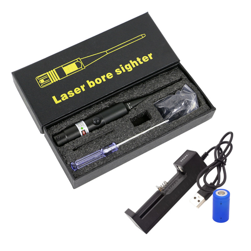 Laser Boresighter Kit - Laser-Bore-Sighter-Kollimator-Set für Kaliber .177 .22 bis