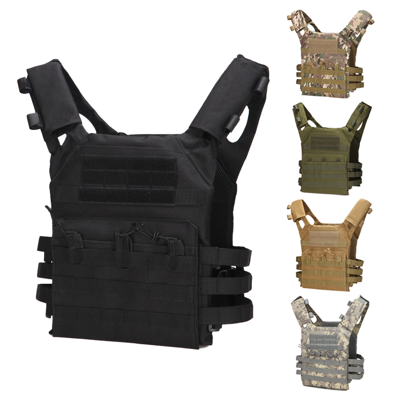 Hunting Outdoor Gear - Taktische Weste, wasserdichte Outdoor-Körperpanzerung, leicht, verstellbar,