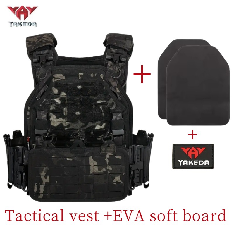 Hunting Outdoor Gear - YAKEDA Taktische Weste 6094 Schnell Abnehmbare