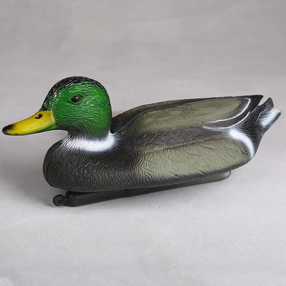 Decoy Duck Plastic - 1 Stück Realistische Plastik-Entenjagdattrappe Gartendekoration Schwimmende
