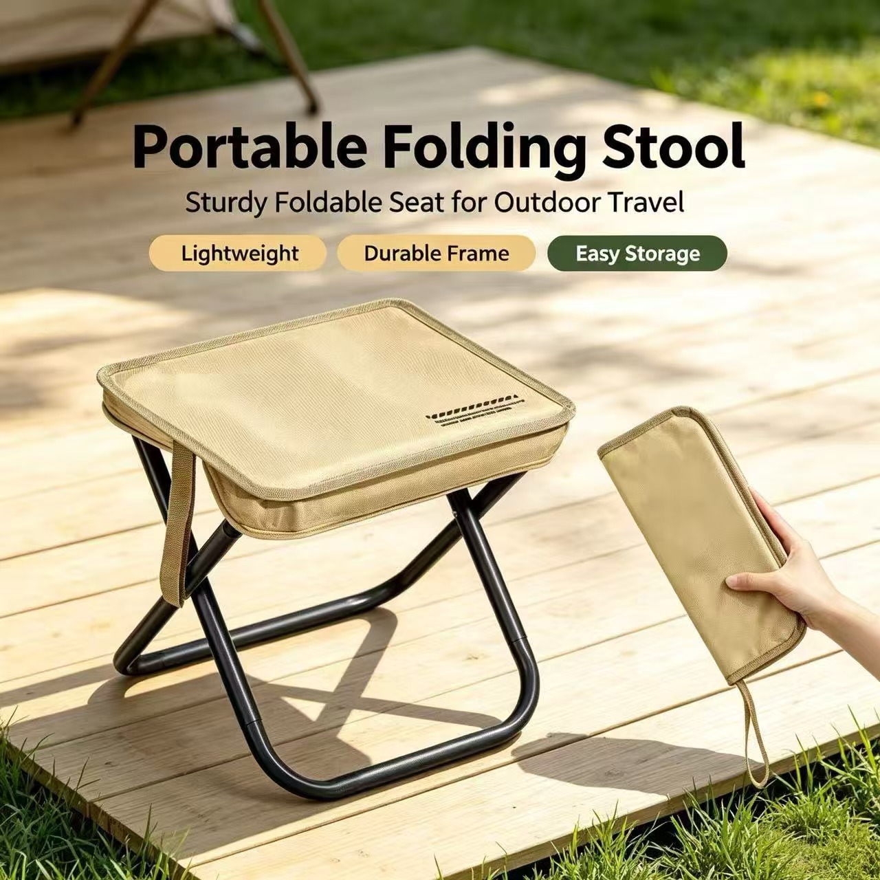 Outdoor Hunting Chair - Magza tragbarer Klapphocker, ultraleichter Stifthocker für