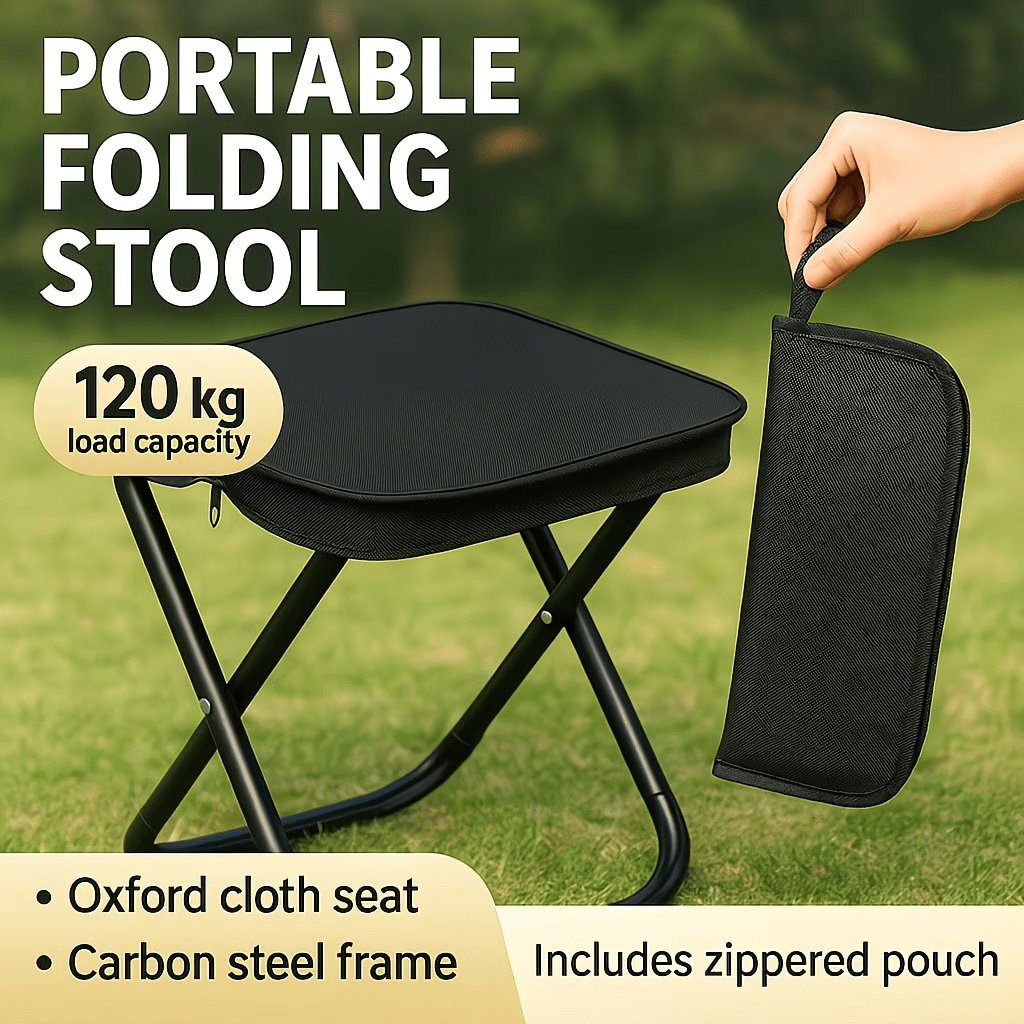 Outdoor Hunting Chair - [Tragbarer Klappstuhl] Leichter, Robuster Rahmen und