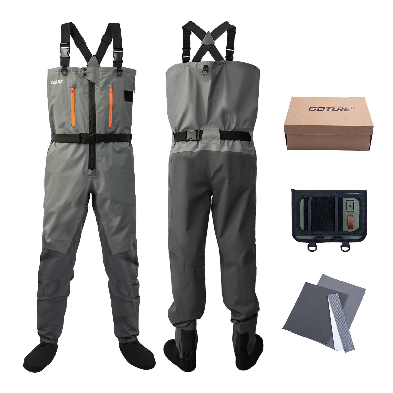 Goture 5-lagige wasserdichte A – Fishing Waders Breathable Bewertung und Preis