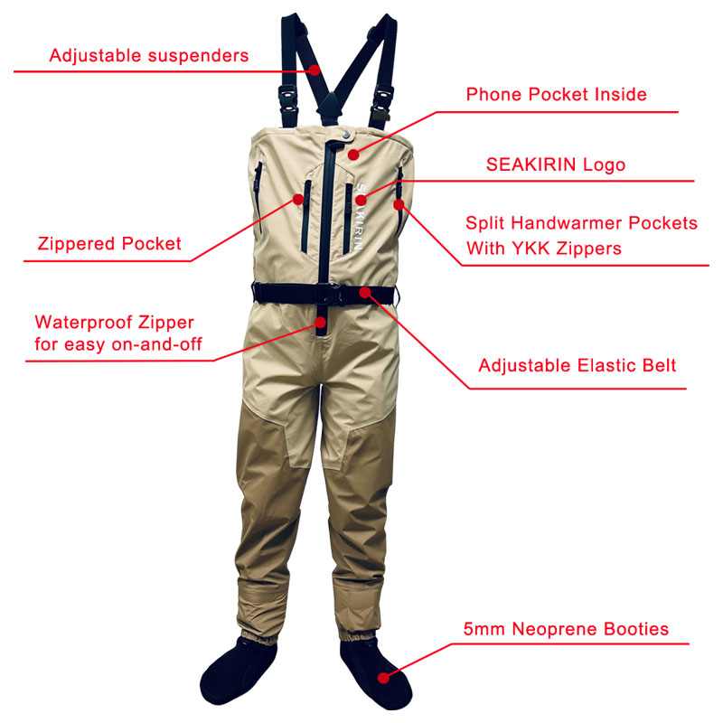 Atmungsaktive Stout-Angel-Wath – Fishing Waders Breathable Bewertung und Preis