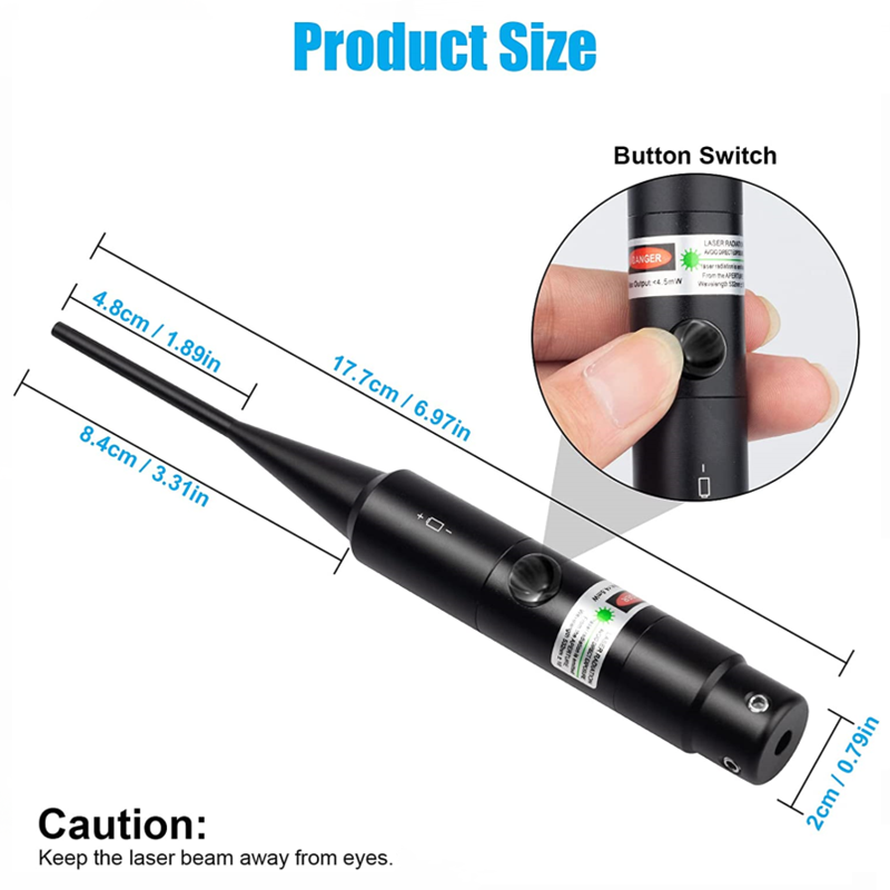 Laser-Bore-Sighter-Kollimator- – Laser Boresighter Kit Bewertung und Preis