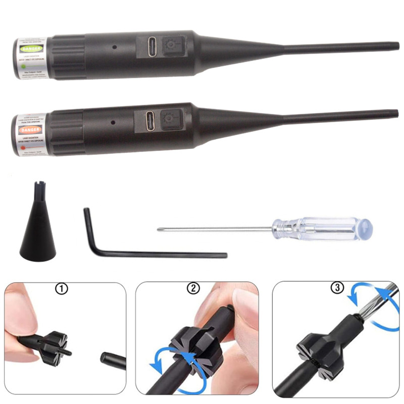 Bore Sight Kit 12Adpaters Lase – Laser Boresighter Kit Bewertung und Preis