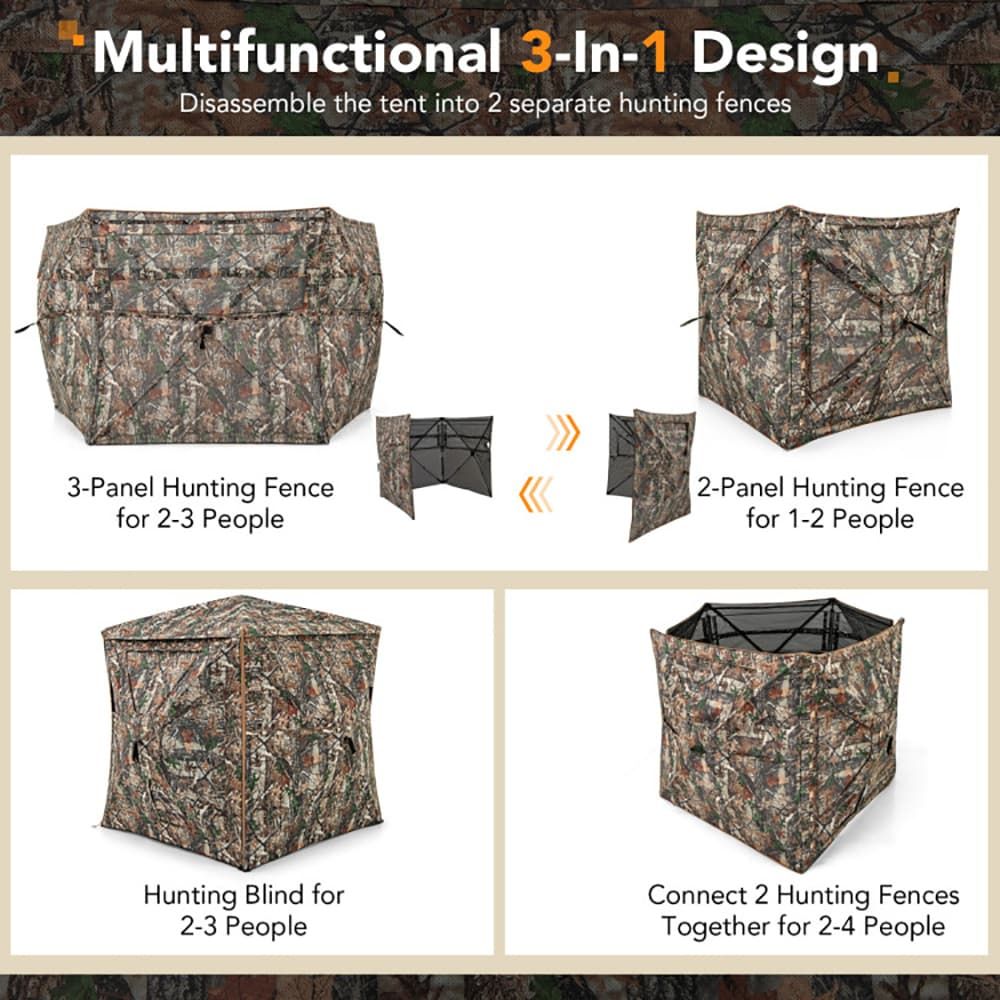 5-in-1 Abnehmbares Jagdverstec – Hunting & Outdoor Supplies Vanderbijlpark Bewertung und Preis