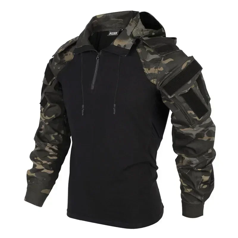 Herren T-Shirts 1/4 Zip Langar – Outdoor Hunting T Shirts Bewertung und Preis