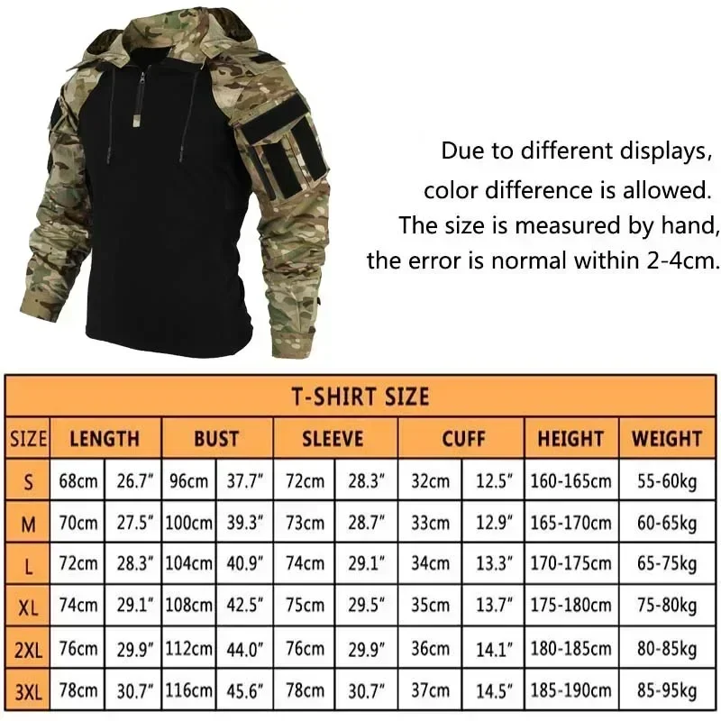 Herren T-Shirts 1/4 Zip Langar – Outdoor Hunting T Shirts Bewertung und Preis