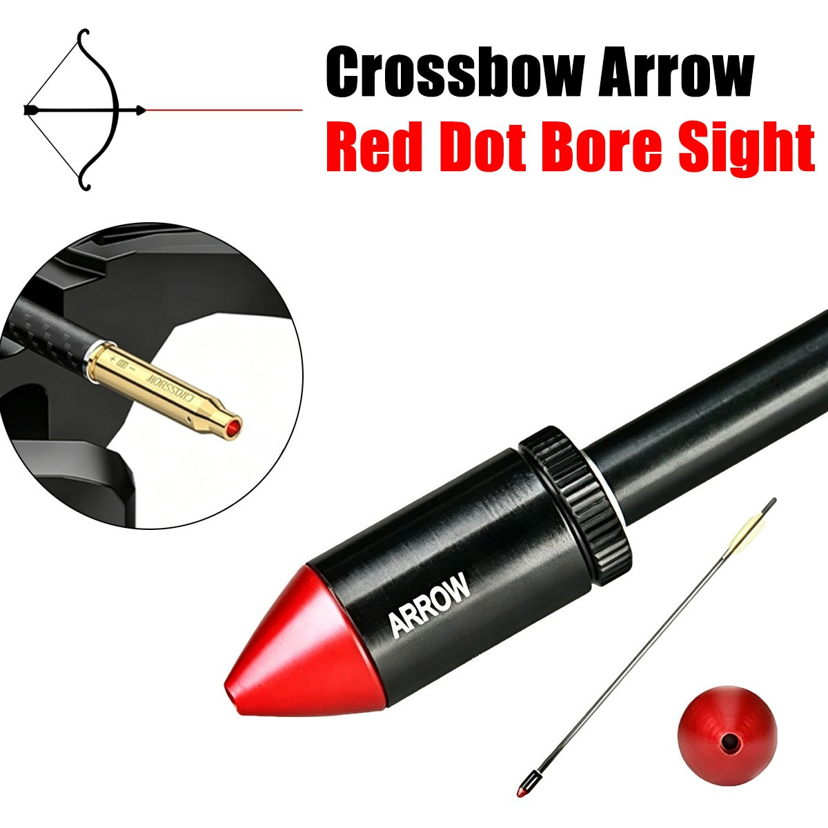 Taktisches Armbrustpfeil-Laser – Laser Boresighter Kit Bewertung und Preis