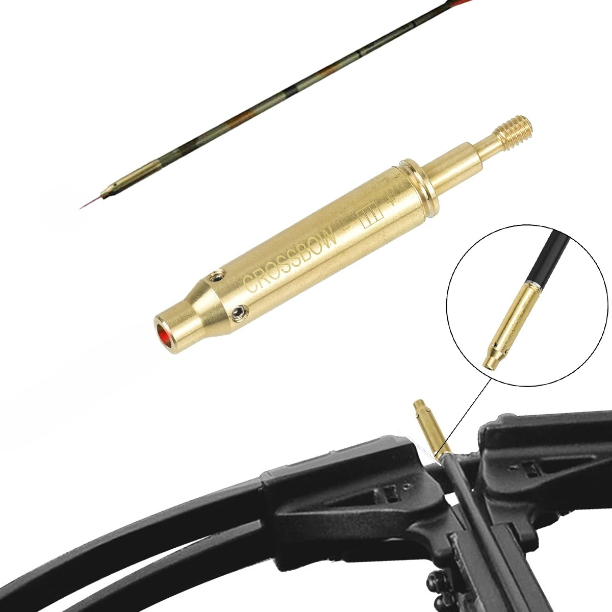 Taktisches Armbrustpfeil-Laser – Laser Boresighter Kit Bewertung und Preis