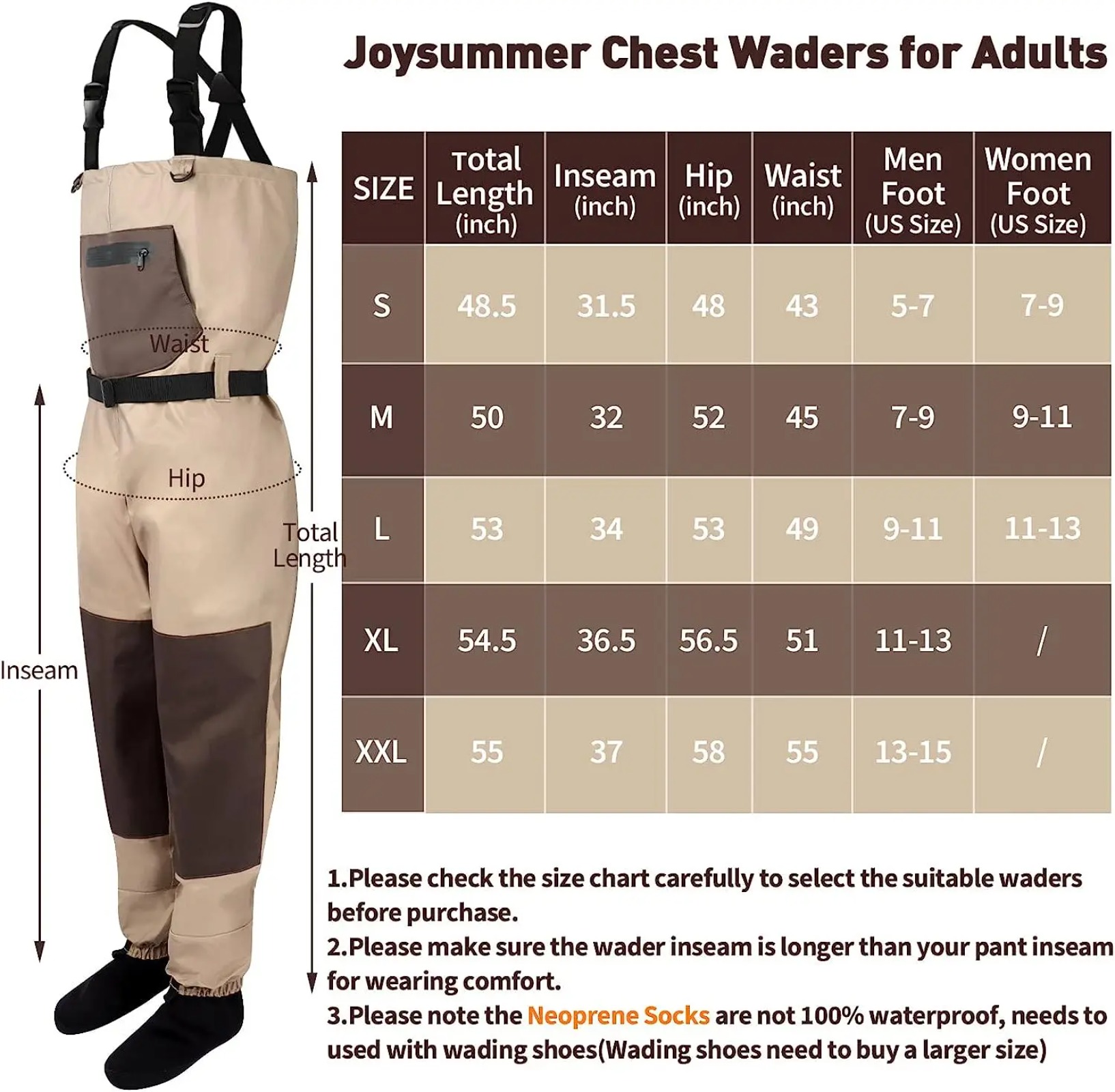 Goture 3-Schicht Atmungsaktive – Fishing Waders Breathable Bewertung und Preis