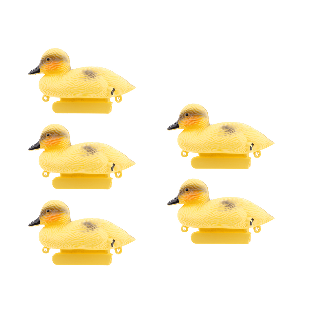 5Pcs Schwimm Ente Entlein Fisc – Decoy Duck Plastic Bewertung und Preis