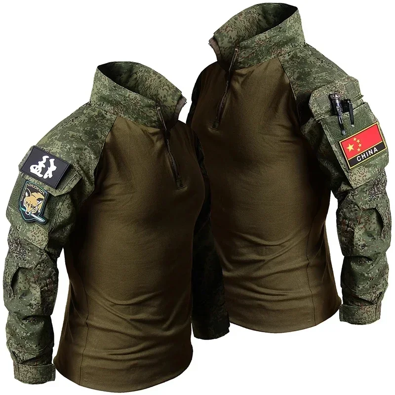 RU Camo Taktische Uniform Outd – Outdoor Hunting T Shirts Bewertung und Preis