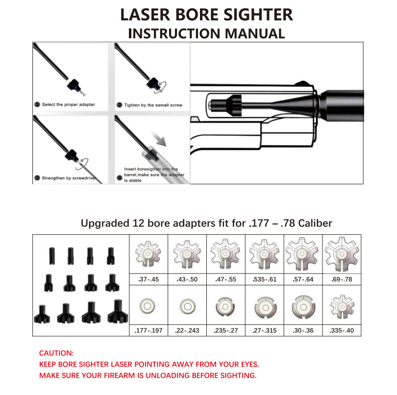 Taktisches Laser-Bore-Sighter- – Laser Boresighter Kit Bewertung und Preis